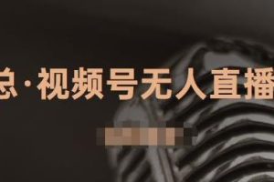 视频号无人直播带货，有微信就可以做，可以批量【视频课程】