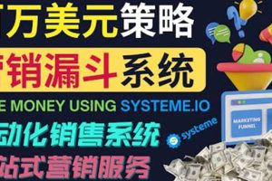 如何利用营销漏斗（Sale Funnels）赚百万美元：自动销售系统